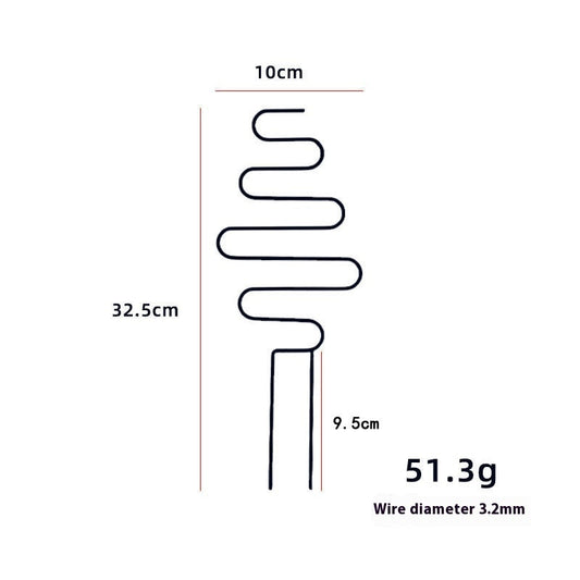Black iron arch ladder plant climbing support bracket with cactus and flower pots indoor display – SoilMate Collective