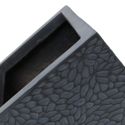 Set of 4 Modern Square Planters - Large Indoor/Outdoor Pot
