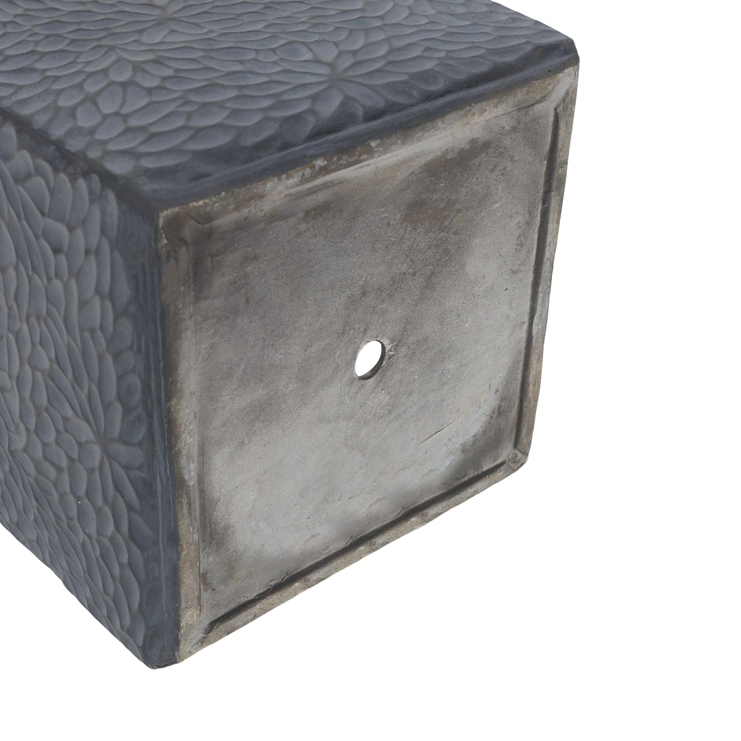 Set of 4 Modern Square Planters - Large Indoor/Outdoor Pot