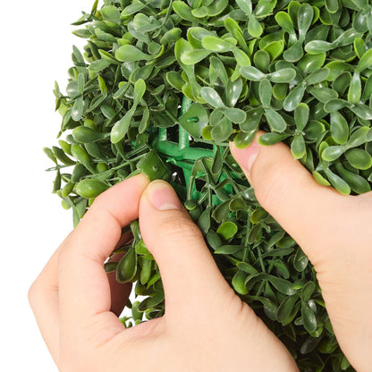 Artificial Bunny-Shape Topiary Trees – Set of 2, 36 Inch